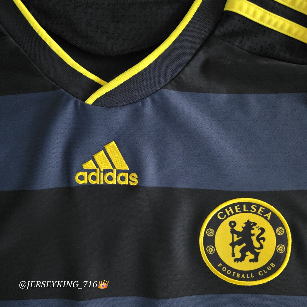 Adidas Chelsea FC Andriy Shevchenko #7 2009/2010 Long Sleeve Away Jersey EPL XXL - Picture 7 of 13